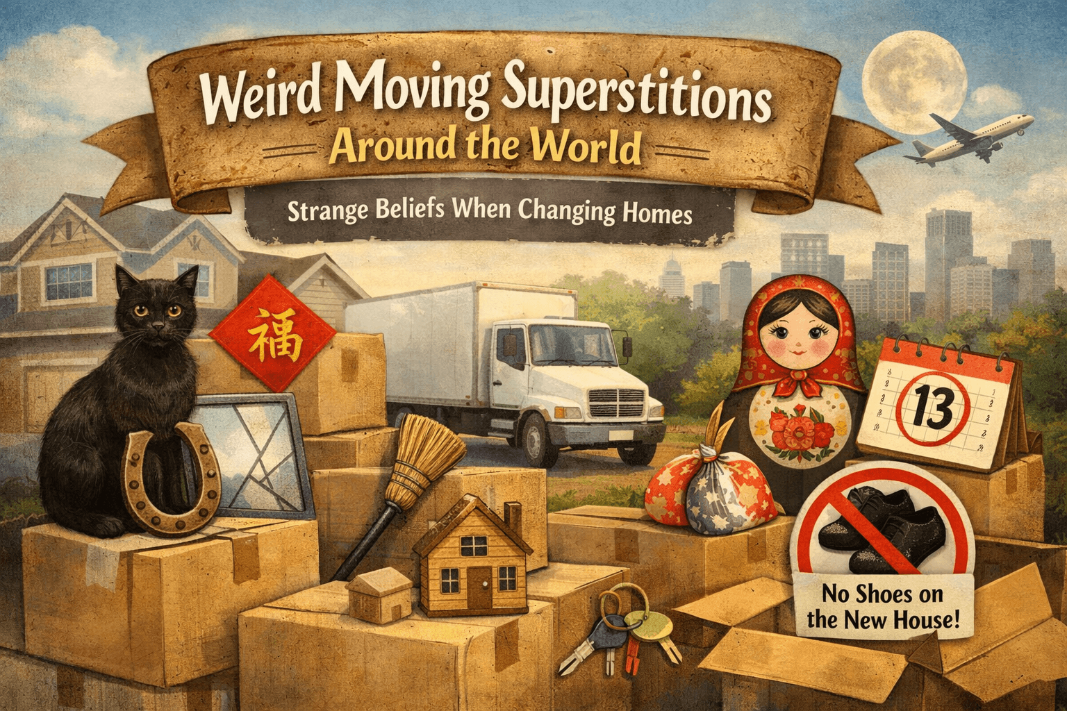 Weird Moving Superstitions Around the World