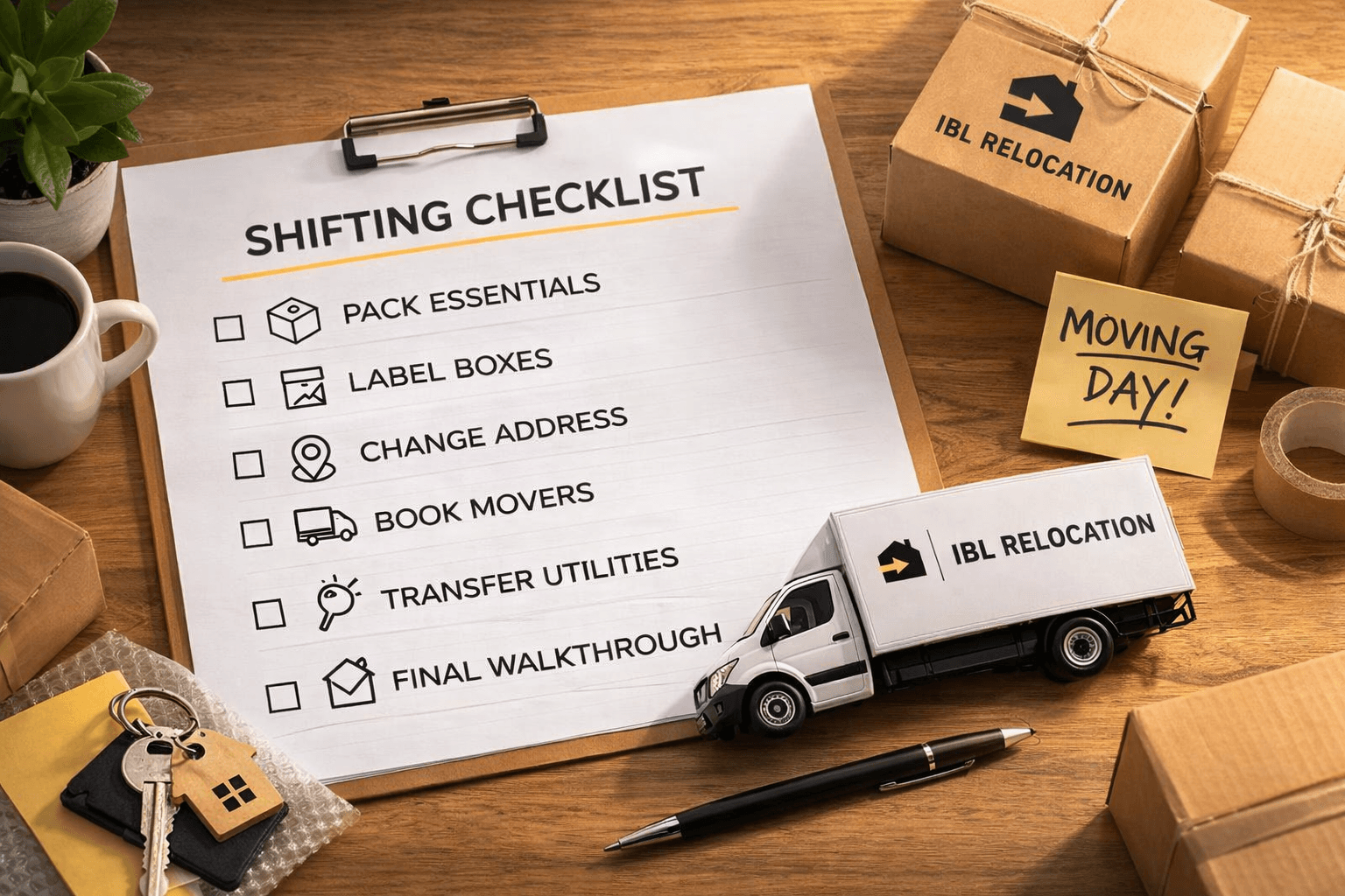 Ultimate House Shifting Checklist: Never Miss a Step Again